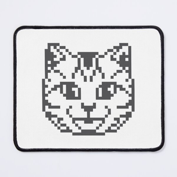 Item preview, Jeane Head No More Heroes Cat Dark Gray designed and sold by PopDragonfly.