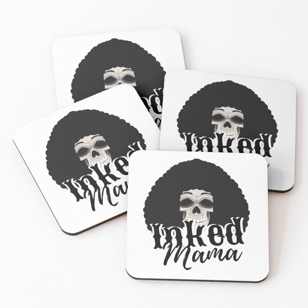 Item preview, Inked Mama Skeleton with afro designed and sold by The Long's Way Home.