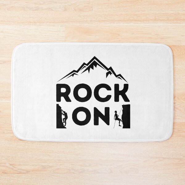 Item preview, Rock On | Rock Climbing | Mountaineering designed and sold by Presto Prints Design.