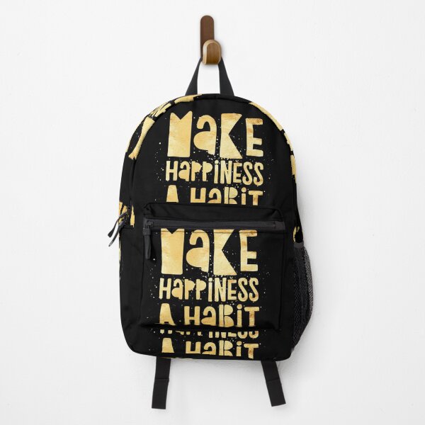 Item preview, Make happiness a habit  designed and sold by WeGotThat.