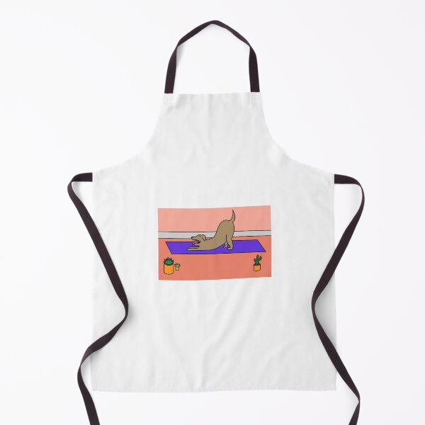 Item preview, Tan Dog Doing Yoga designed and sold by BomaJoe.