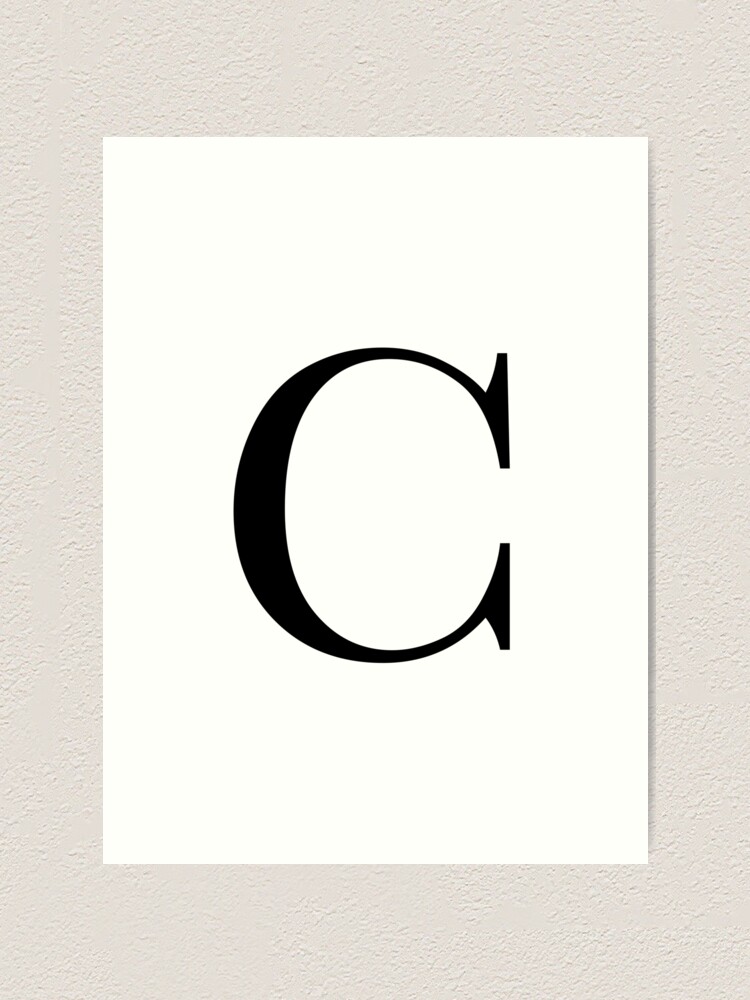 The Letter 'C'