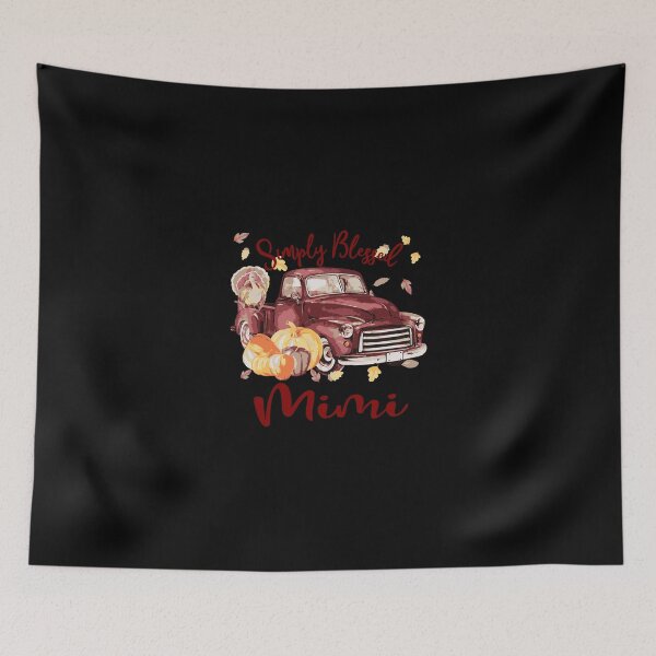Item preview, Grandma Tee Simply Blessed Mimi Fall Art designed and sold by tanalan.