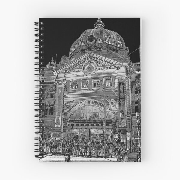Item preview, Flinders Street Station, Melbourne designed and sold by TCPhotoStore.