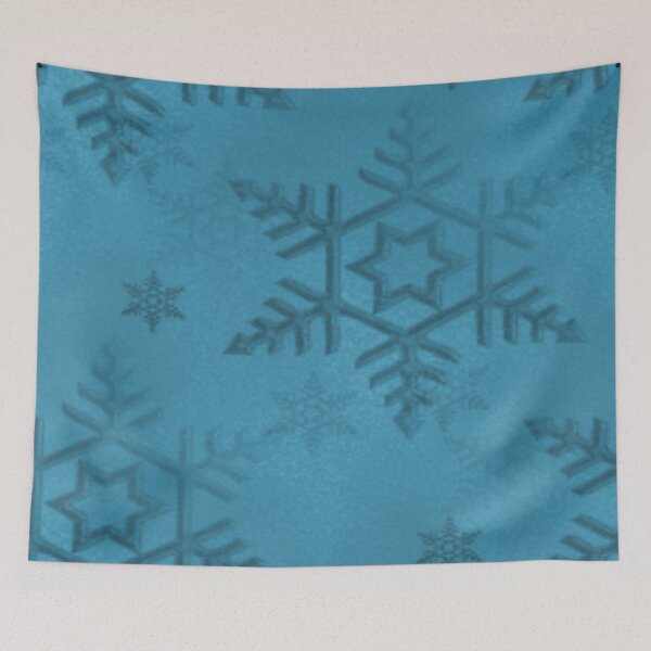 Item preview, Blue Snowflakes designed and sold by Judith Hayes.