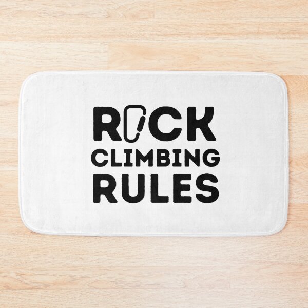 Item preview, Rock Climbing Rules | Rock Climbing | Mountaineering designed and sold by Presto Prints Design.