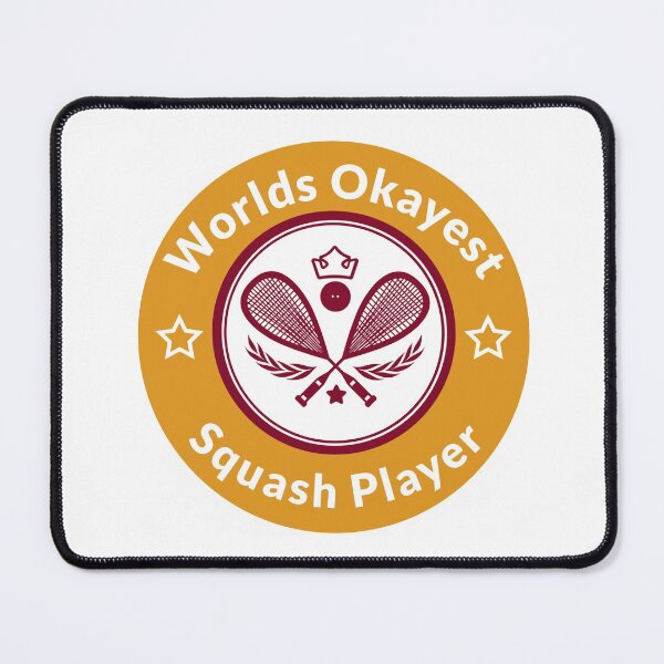 Item preview,   World's Okayest Squash Player designed and sold by Peggy Lindstrom.