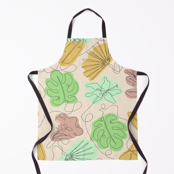 Item preview, Beige floral pattern abstract art designed and sold by ScandinavianSt.