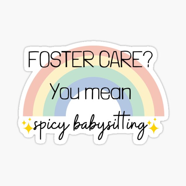 Spicy Babysitting Sticker
