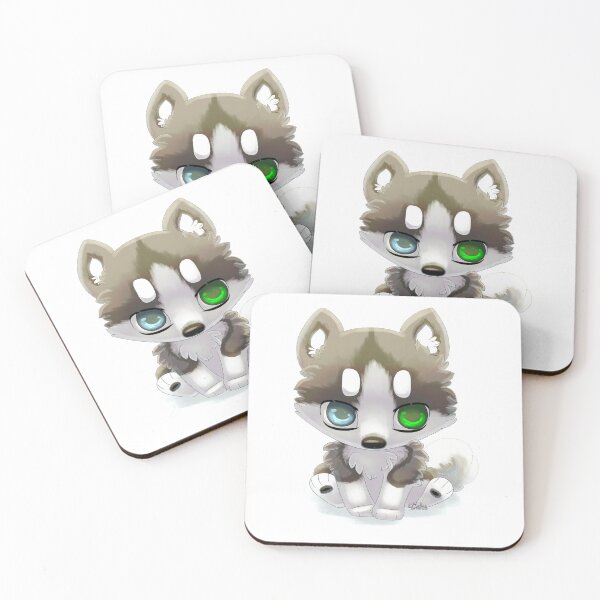 Item preview, Cute Brown Husky heterocromia designed and sold by Logansgeek.