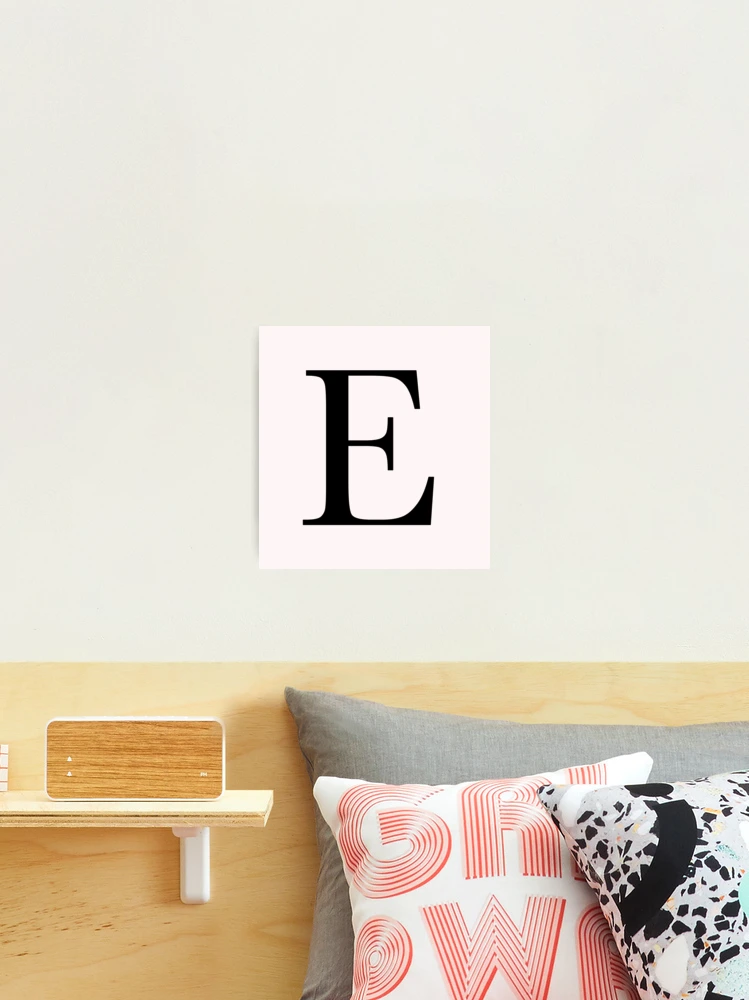 The Letter 'E' Sticker for Sale by Mima Step