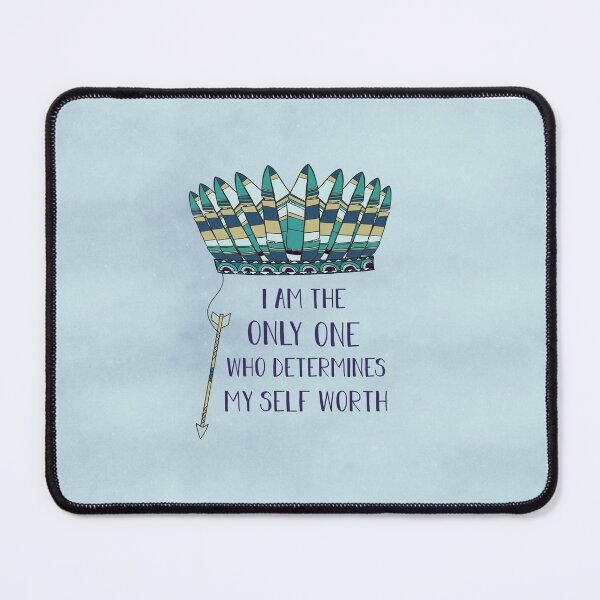 Item preview, I Am The Only One Who Determines My Self Worth designed and sold by calliew1217.