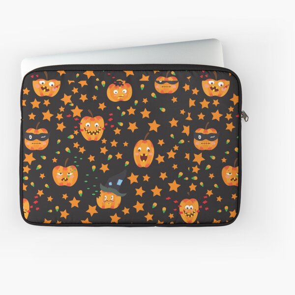Item preview, Abstract Funny Orange Pumpkins Halloween Pattern designed and sold by silviaol.