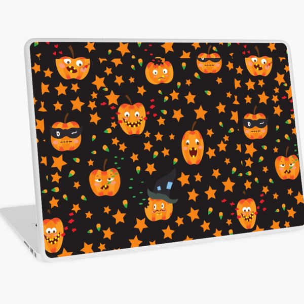 Item preview, Abstract Funny Orange Pumpkins Halloween Pattern designed and sold by silviaol.