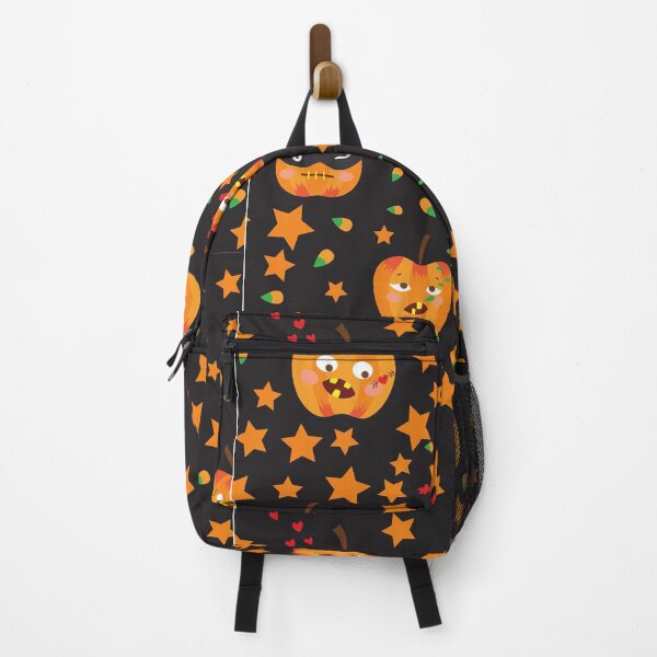 Item preview, Abstract Funny Orange Pumpkins Halloween Pattern designed and sold by silviaol.