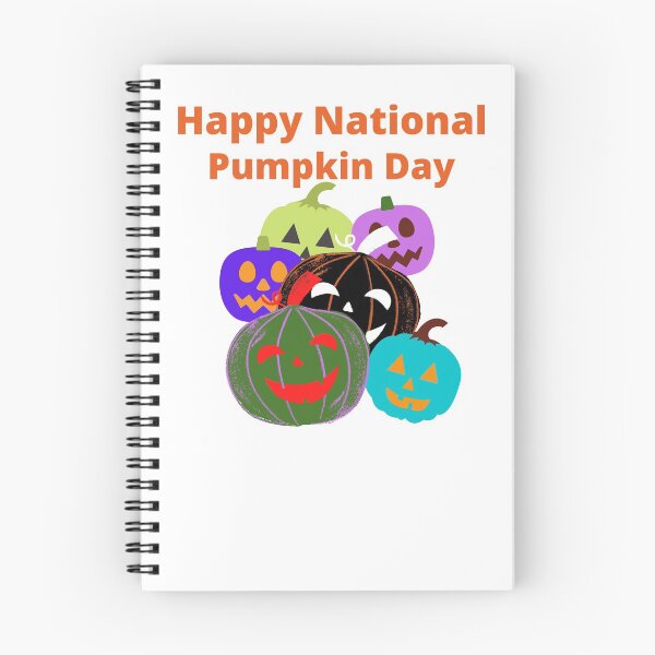 Artikelvorschau, Happy National Pumpkin Day - 26. Oktober entworfen und verkauft von RiadMannan.