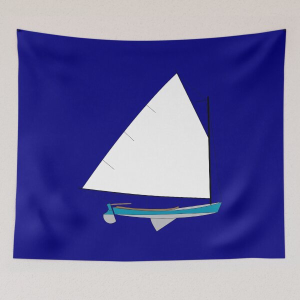 Item preview, Cotuit Skiff - Light Blue designed and sold by CHBB.