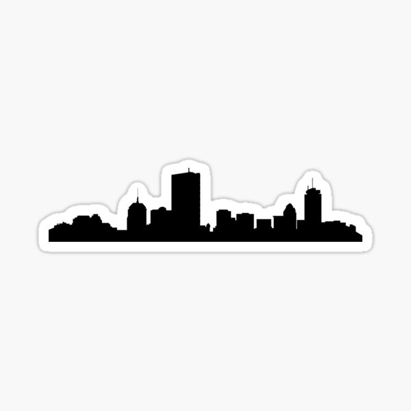 Item preview, Boston skyline designed and sold by maximgertsen.