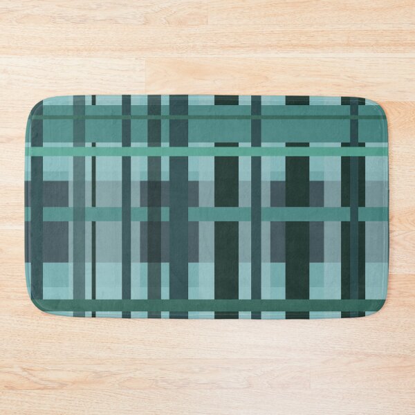 Item preview, Blue Green Chunky Plaid designed and sold by bloomingvine.