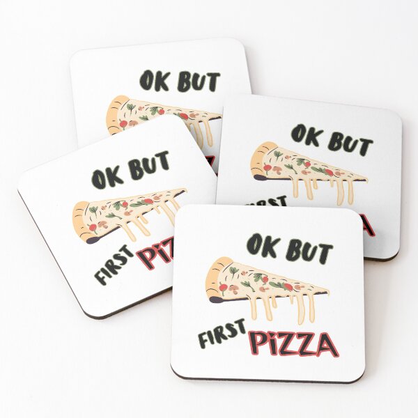 Item preview, Ok but first pizza - pizza fan t-shirt designed and sold by NathBros.