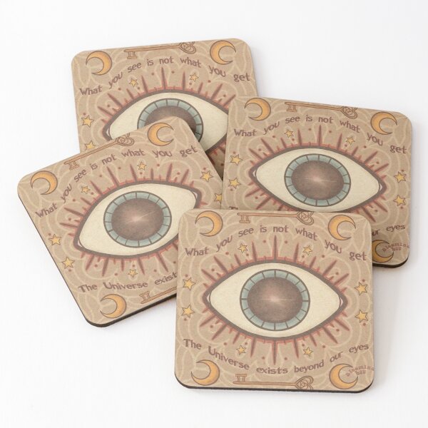 Item preview, the universe exists beyond our eyes designed and sold by Maddie OMalley.