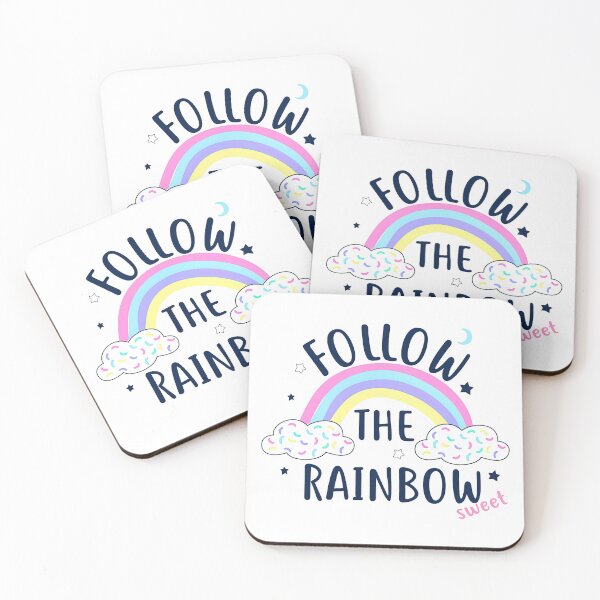 Item preview, Follow The Rainbow, Rainbow, Dreams designed and sold by graphic-genie.