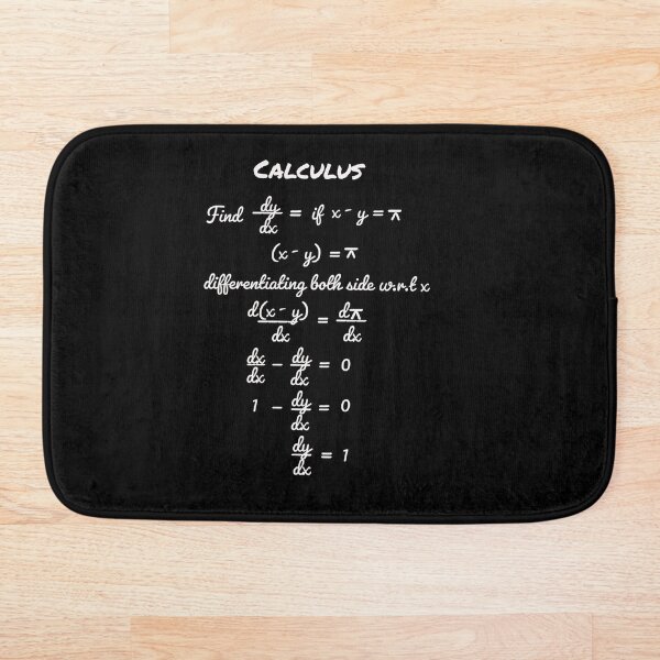 Item preview, Calculus calculated dy/dx mathematics class designed and sold by WordCapsule.