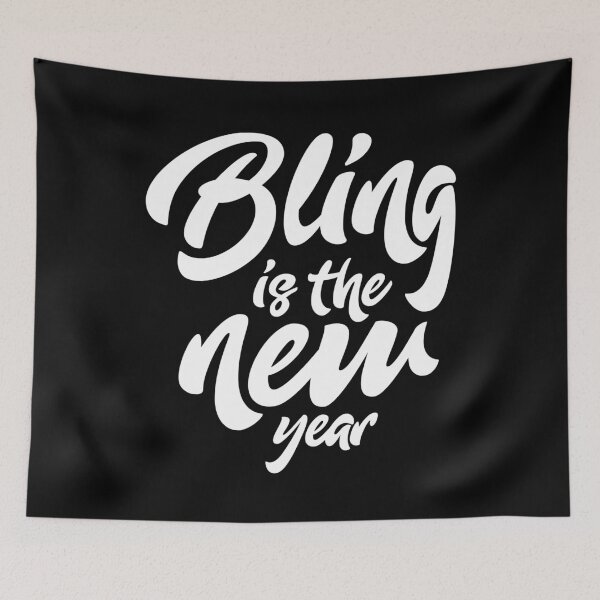 Item preview, Happy New Year 2022 - bling is the new year designed and sold by ussastore.