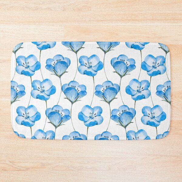 Item preview, Blue Floral Pattern designed and sold by YOYOCollection.