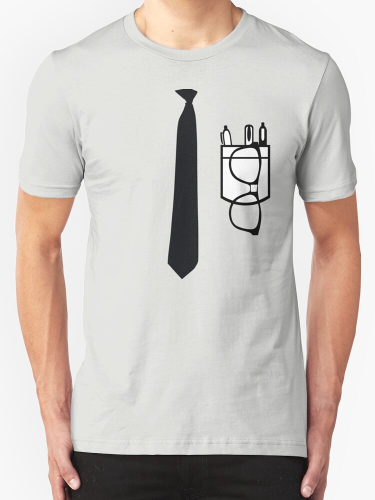 "Funny Nerd shirt pocket protector and glasses" TShirts & Hoodies by goodtogotees Redbubble