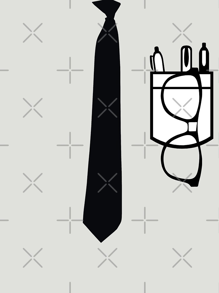 "Funny Nerd shirt pocket protector and glasses" Tshirt by goodtogotees Redbubble