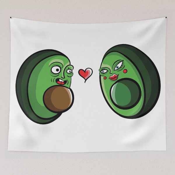 Item preview, Los verdaderos amantes del aguacate designed and sold by artztur.