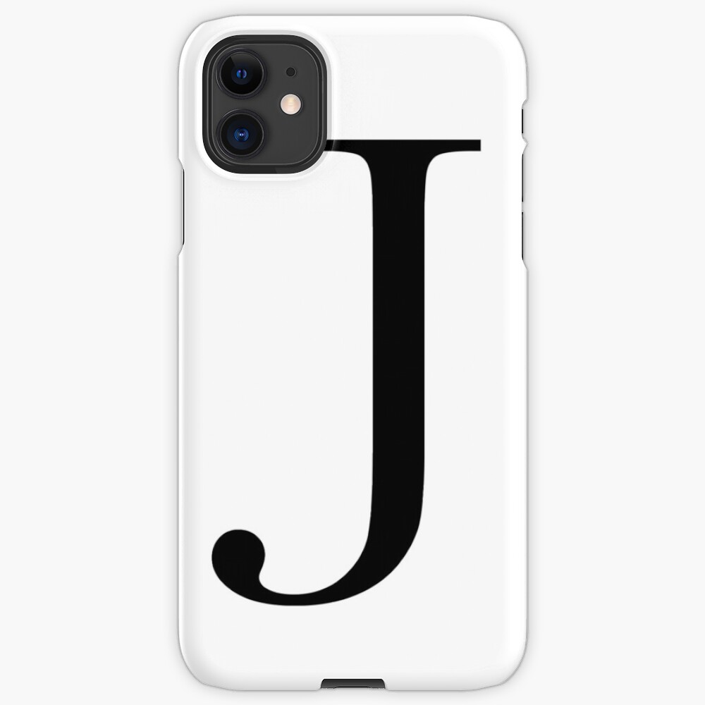 "The Letter 'J'" iPhone Case & Cover by RebeccaStephens Redbubble