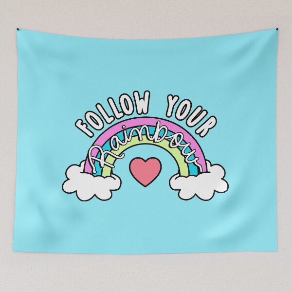 Item preview, Follow Your Rainbow, Rainbow, Dreams designed and sold by graphic-genie.