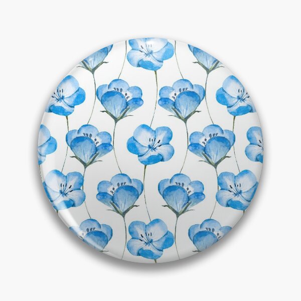 Item preview, Blue Floral Pattern designed and sold by YOYOCollection.