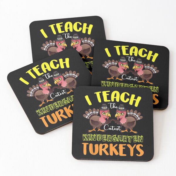 Item preview, I Teach The Cutest Kindergarten Turkeys Teacher Thanksgiving  designed and sold by CuthbertShop.