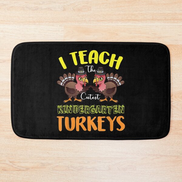Item preview, I Teach The Cutest Kindergarten Turkeys Teacher Thanksgiving  designed and sold by CuthbertShop.