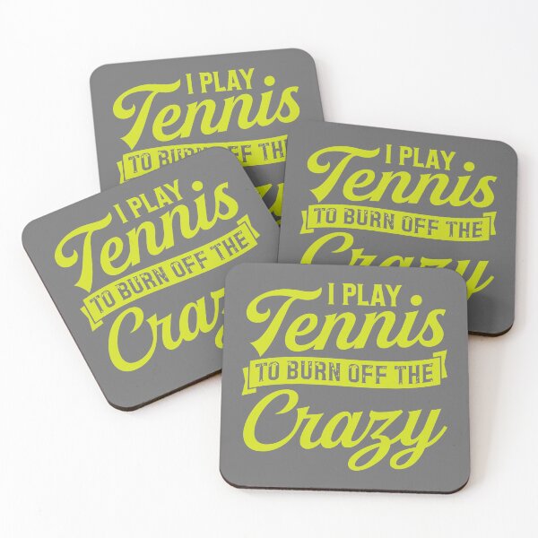 Item preview, I Play Tennis To Burn Off The Crazy Funny Tennis Player Gift for Christmas, I, Play, Tennis, To, Burn, Off, The, Crazy, Funny, Tennis, Player, Gift, for, Christmas designed and sold by Druss2Anato.