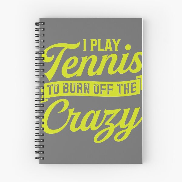 Item preview, I Play Tennis To Burn Off The Crazy Funny Tennis Player Gift for Christmas, I, Play, Tennis, To, Burn, Off, The, Crazy, Funny, Tennis, Player, Gift, for, Christmas designed and sold by Druss2Anato.