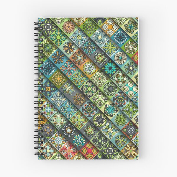 Item preview, Colorful abstract tile pattern design by Somberlain designed and sold by Somberlain.