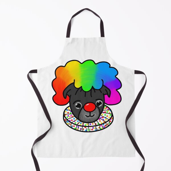 Item preview, Black Pug Clown designed and sold by LeasPugGrumble.
