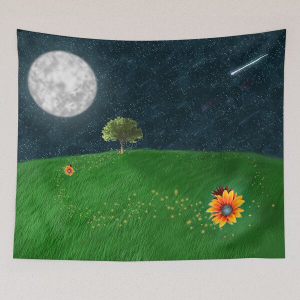 Item preview, Midnight Meadow designed and sold by AjDreamCraft.