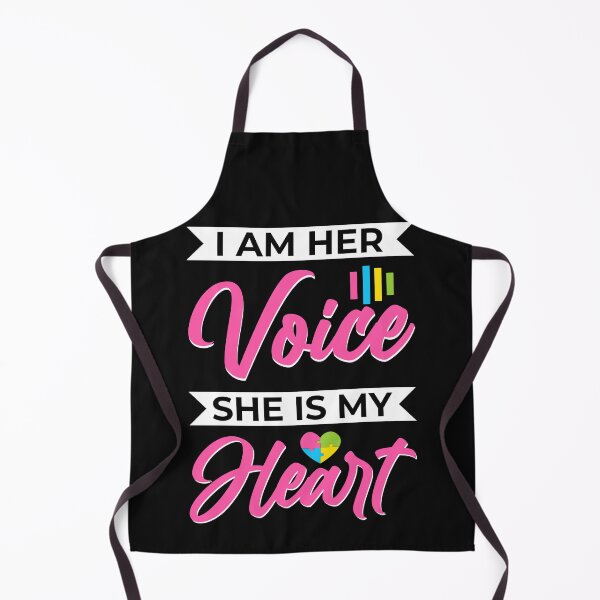 Item preview, I am her voice she is my heart designed and sold by eiwo87.