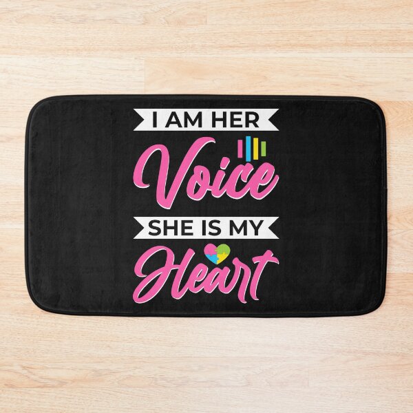 Item preview, I am her voice she is my heart designed and sold by eiwo87.