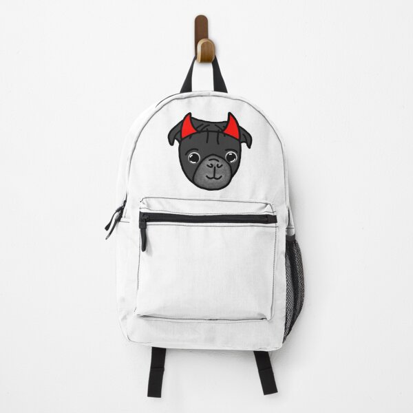 Item preview, Black Pug Devil designed and sold by LeasPugGrumble.