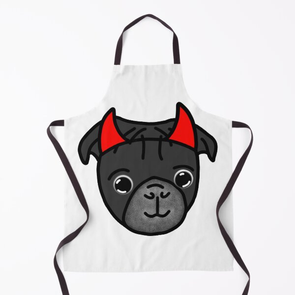 Item preview, Black Pug Devil designed and sold by LeasPugGrumble.