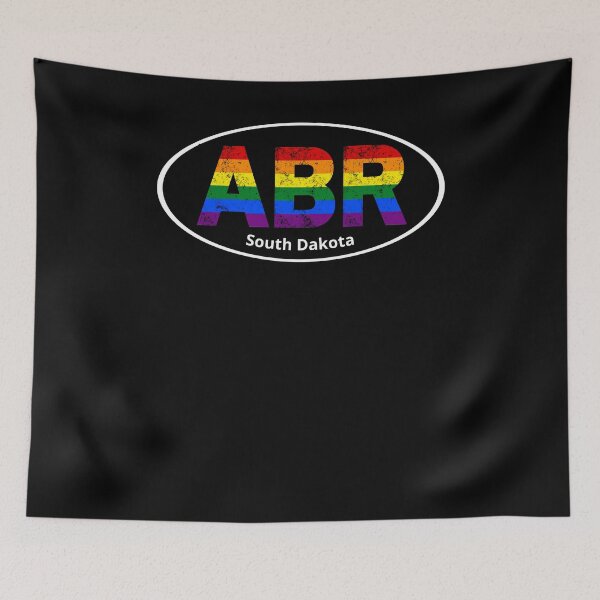 Item preview, Aberdeen South Dakota Rainbow Pride designed and sold by ShowMePride.