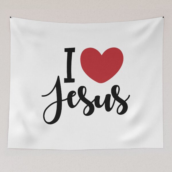 Item preview, I Love Jesus designed and sold by IAmTailorMade77.