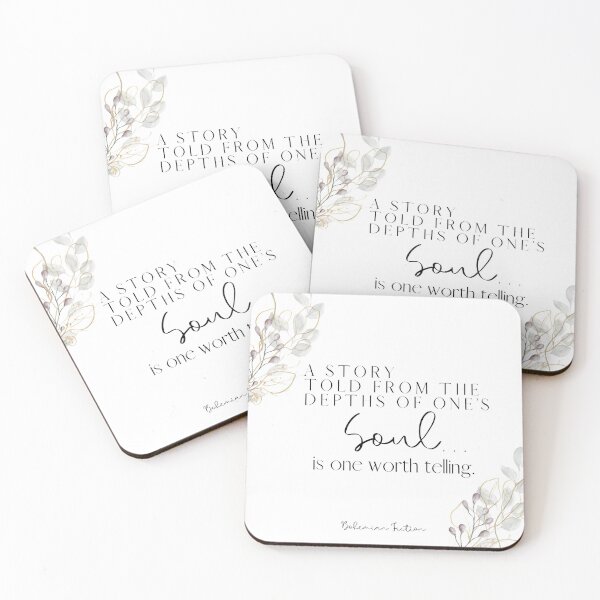 Item preview, Original Quote: "A Story told from the Depths of one's Soul..." designed and sold by BohemianFiction.