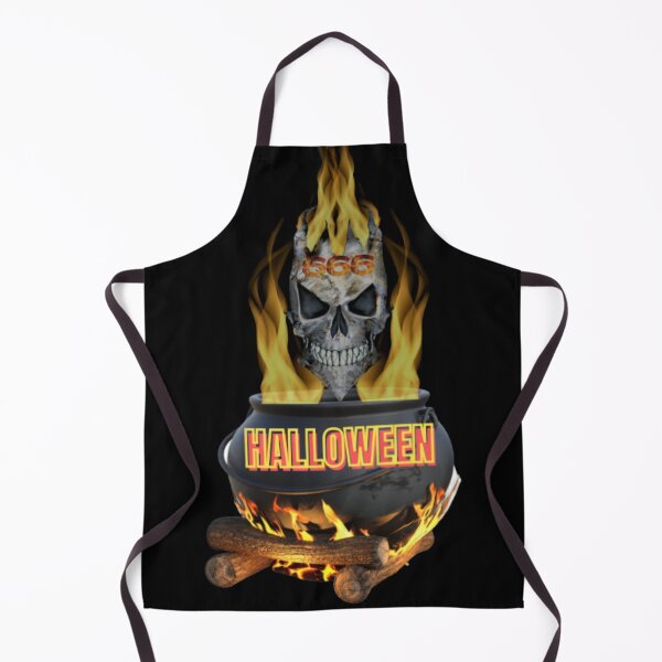 Item preview, HALLOWEEN BURNING SKULL designed and sold by jmed70.